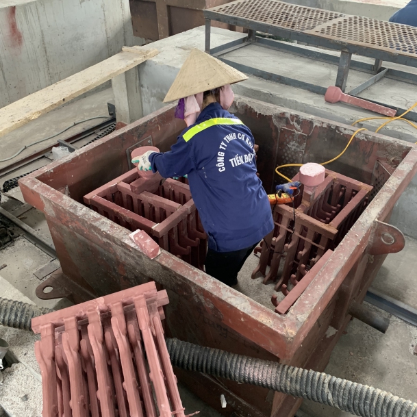 Dây chuyền xử lý cát đúc chân không