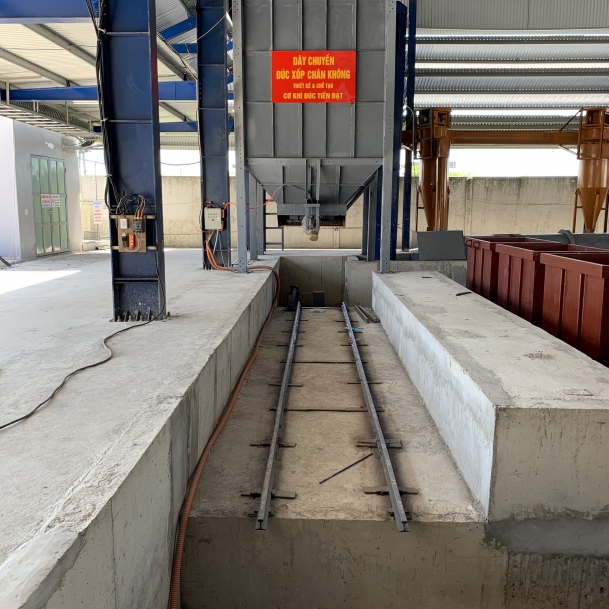 Dây chuyền xử lý cát đúc chân không