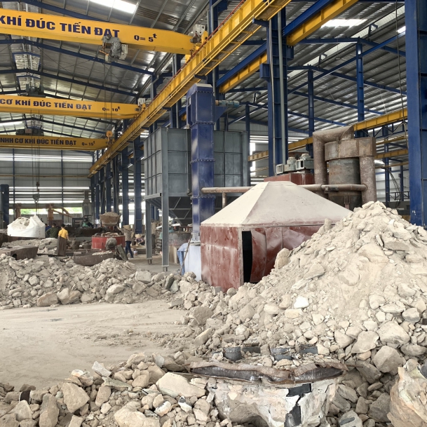 Dây chuyền xử lý cát CO2