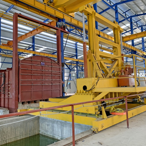 Hệ thống lò nhiệt luyện tự động